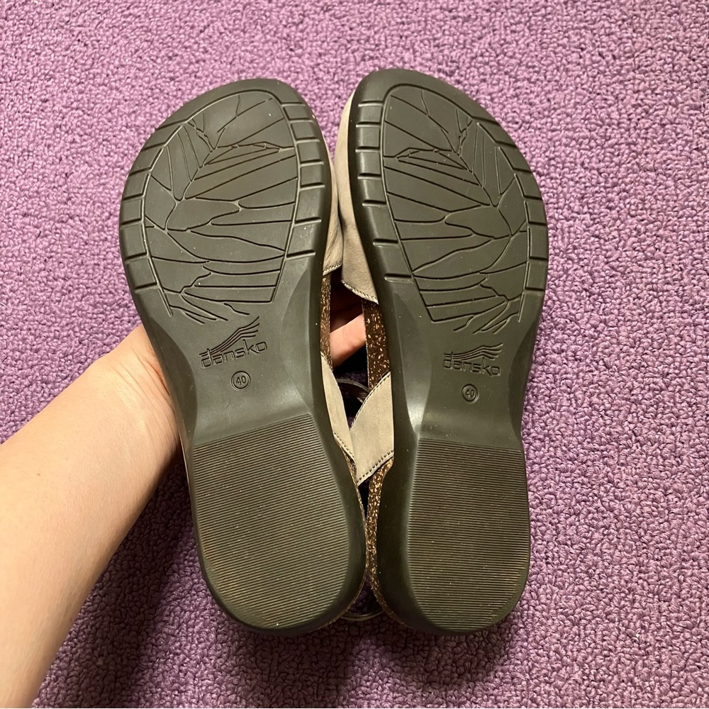 Dansko Rowan Nubuck Sandals Size 40 - Picture 4 of 8